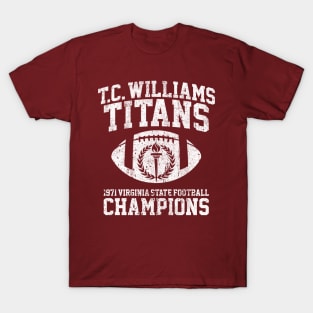 T.C. Williams Titans 1971 Football Champions T-Shirt